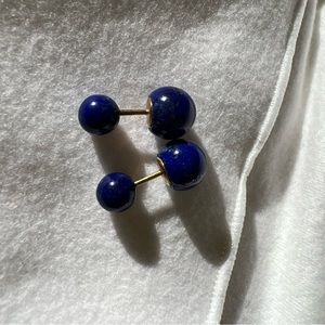 Bottega Veneta Blue Sterling silver earrings